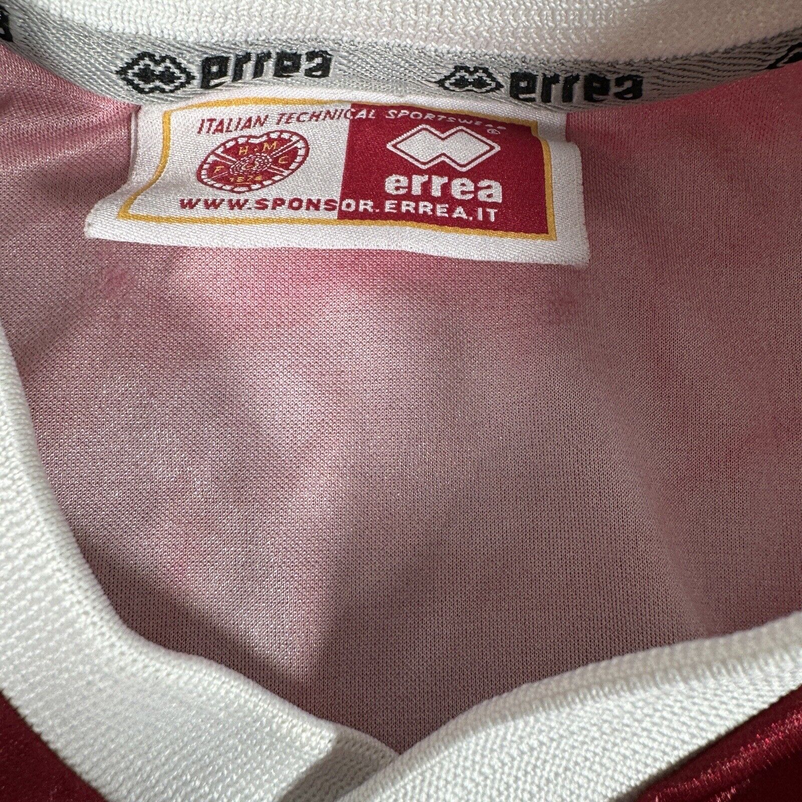 hearts heart of midlothian 2001 2002 home football shirt xl 2xl4