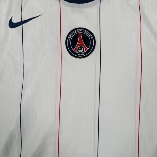 PSG Paris Saint Germain 2005/2006 Long Sleeve Away Football Shirt Large