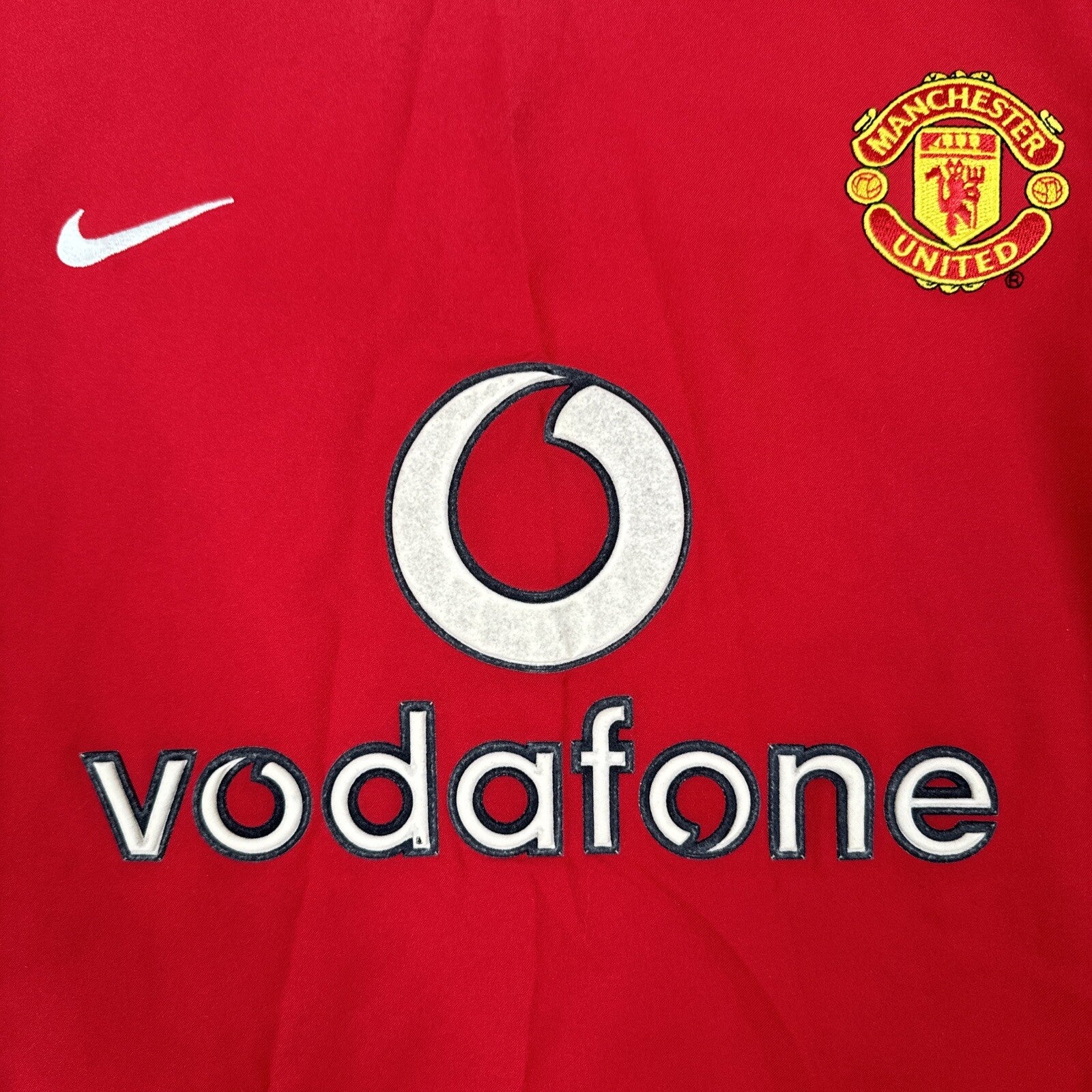 solskjaer 20 manchester united 2002 2003 2004 home football shirt large3