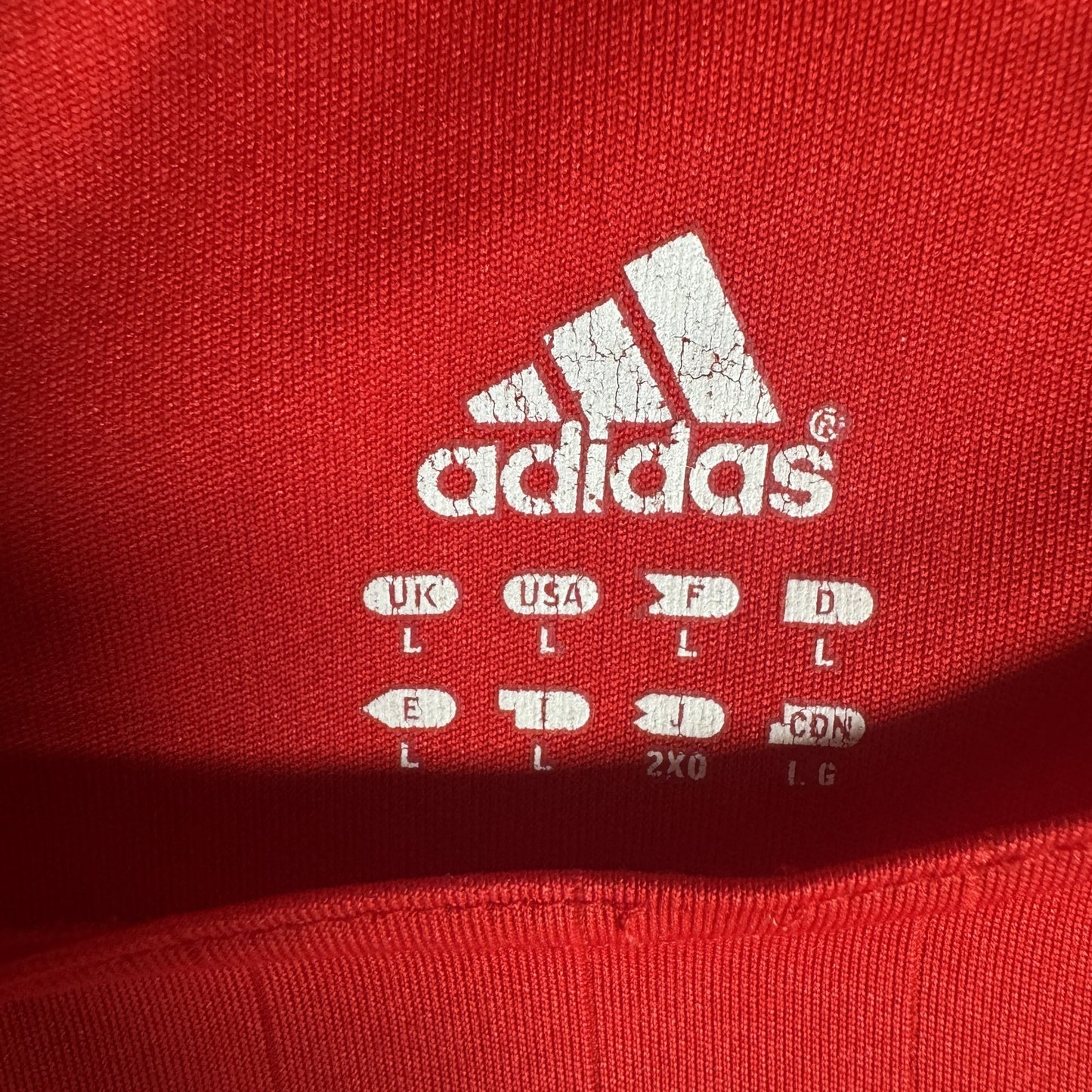 Liverpool 2006/2007/2008 Home Football Shirt  Large