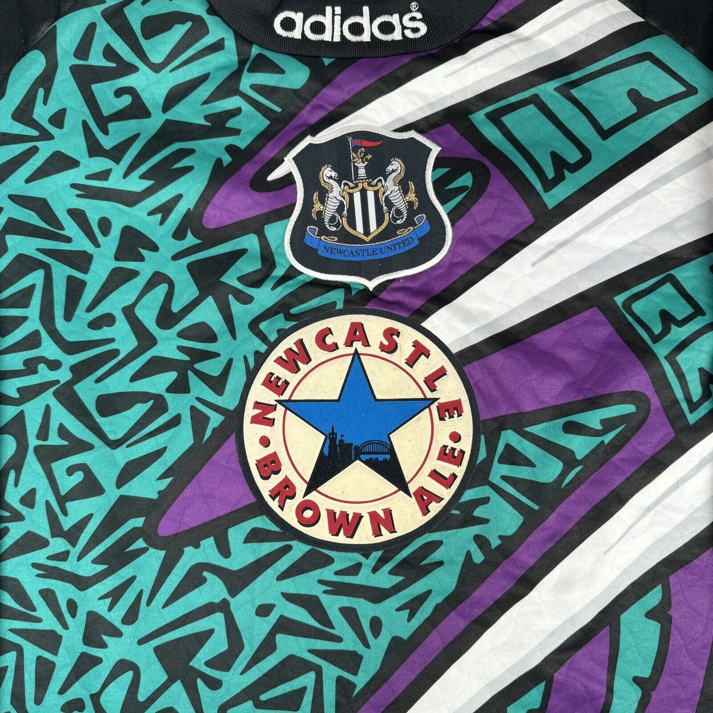 Newcastle United 1995/1996 Goalkeeper Football Shirt XXL 2XL - Football Shirt Kingdom