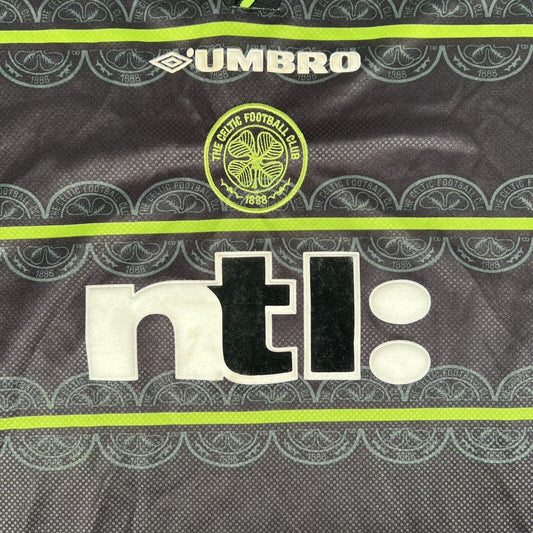 Celtic 1999/2000 Away Football Shirt  Men’s XXL - Football Shirt Kingdom