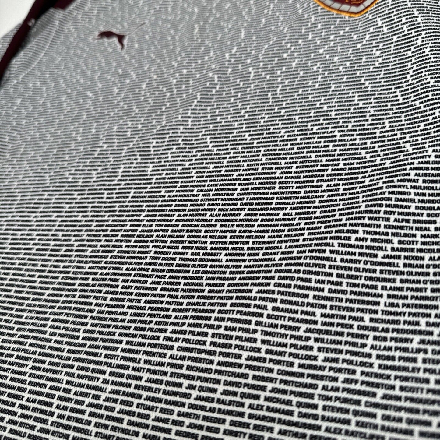 hearts heart of midlothian 2015 2016 foundation tribute football shirt 2xl xxl4