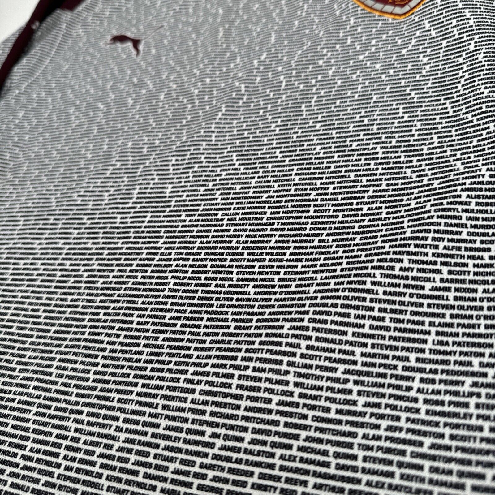 hearts heart of midlothian 2015 2016 foundation tribute football shirt 2xl xxl4