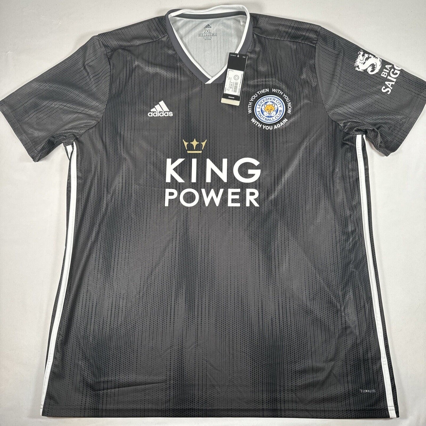 Leicester City 2019/2020 Away Football Shirt Tribute BNWT 2XL XXL