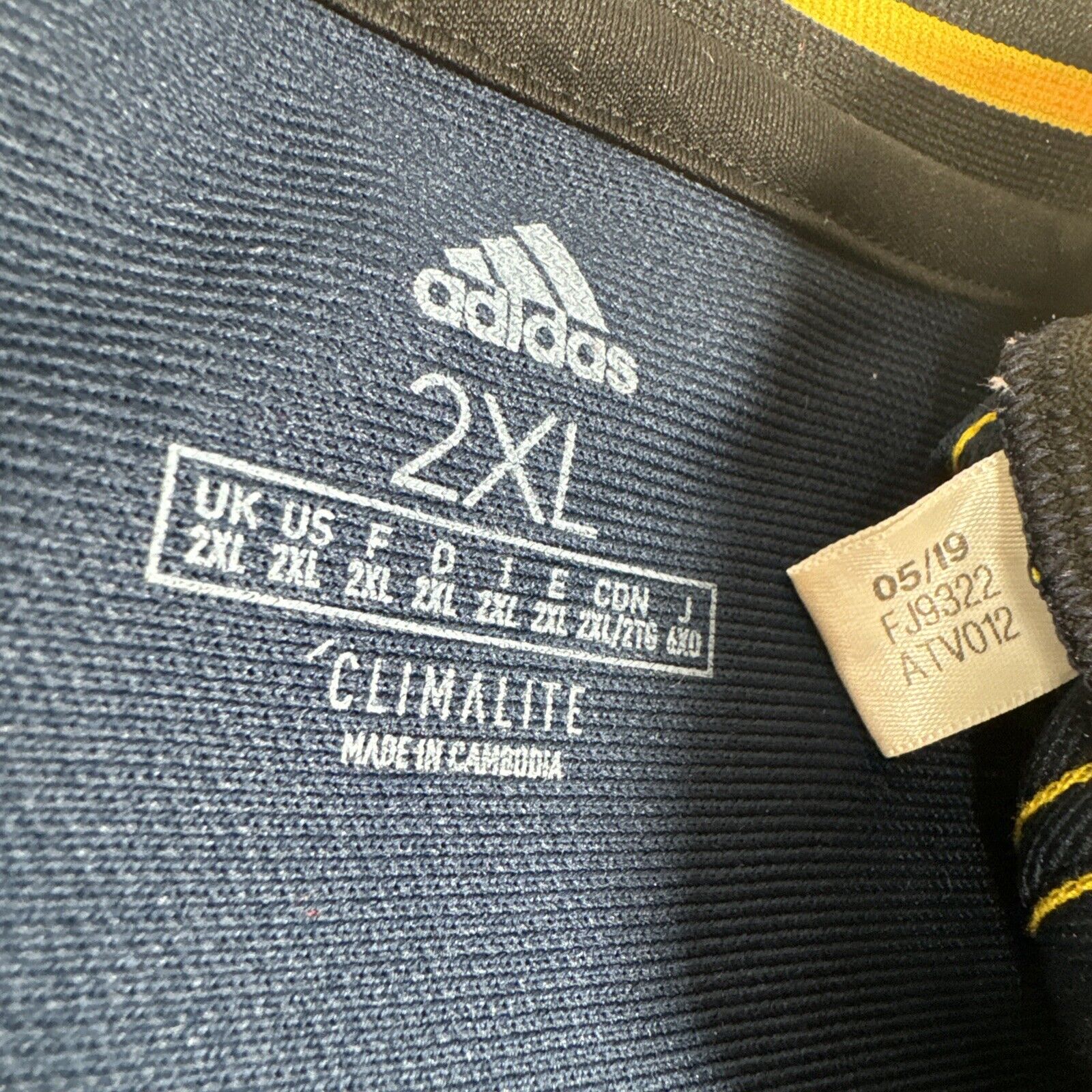 arsenal 2019 2020 third football shirt xxl 2xl4