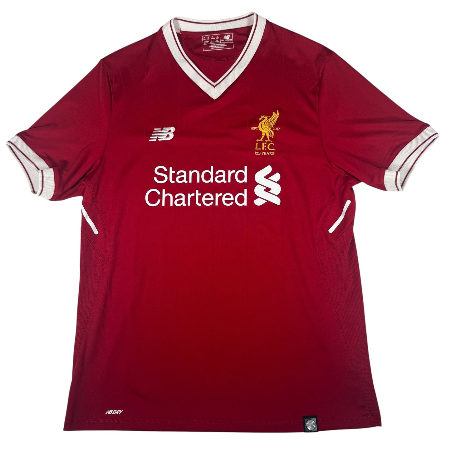 Liverpool 2017/2018 125 Years Home Football Shirt  Medium