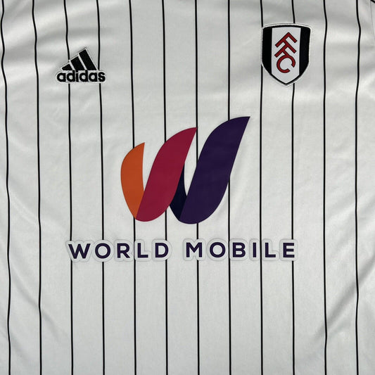 Fulham 2021/2022 Home Football Shirt  Men’s XL - Football Shirt Kingdom