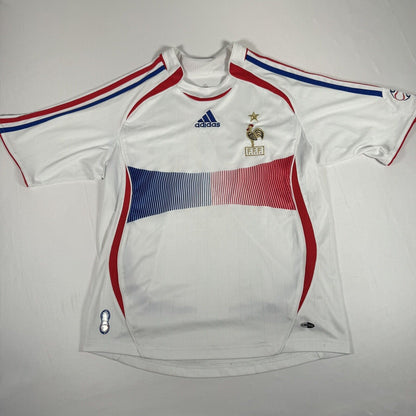 France 2006/2007/2008 Away Football Shirt Children’s 32/34 — full front view