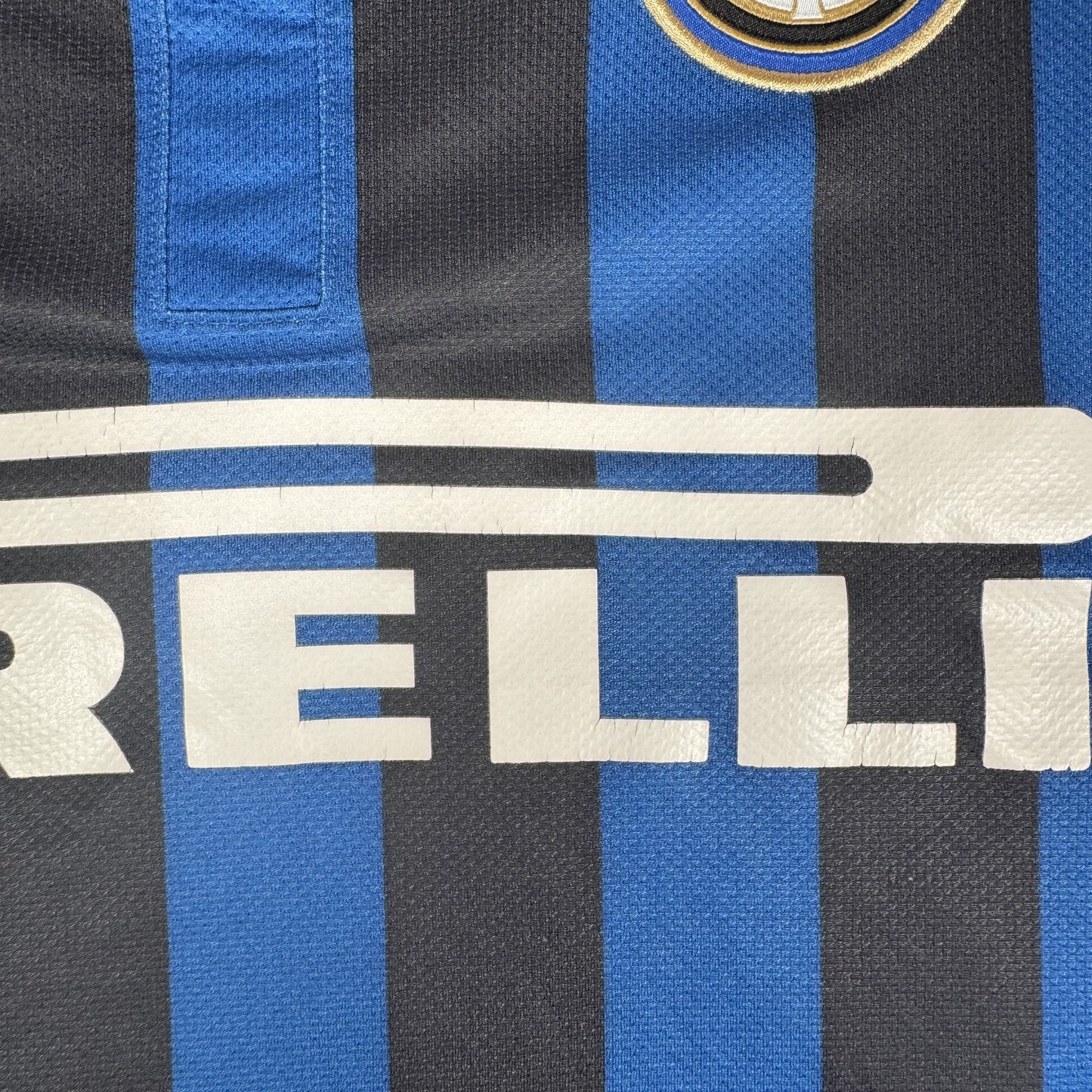Inter Milan 2011/2012 Home Long Sleeve Football Shirt  XL