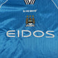 Manchester City 1999/2000/2001 Home Football Shirt  Medium - Football Shirt Kingdom