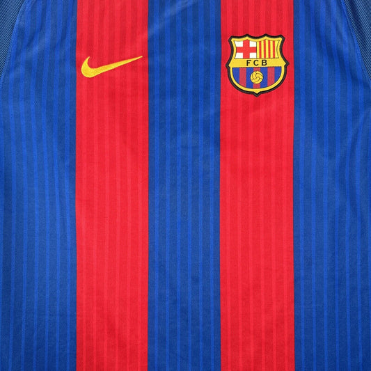 Barcelona 2016/2017 Home Football Shirt Men’s XL