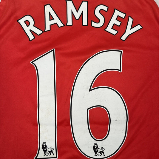 RAMSEY 16 Arsenal 2014/2015 Home Football Shirt Men’s Medium