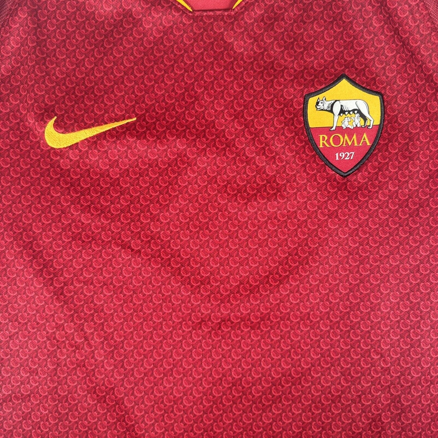 Roma 2018/2019 Home Football Shirt   Medium