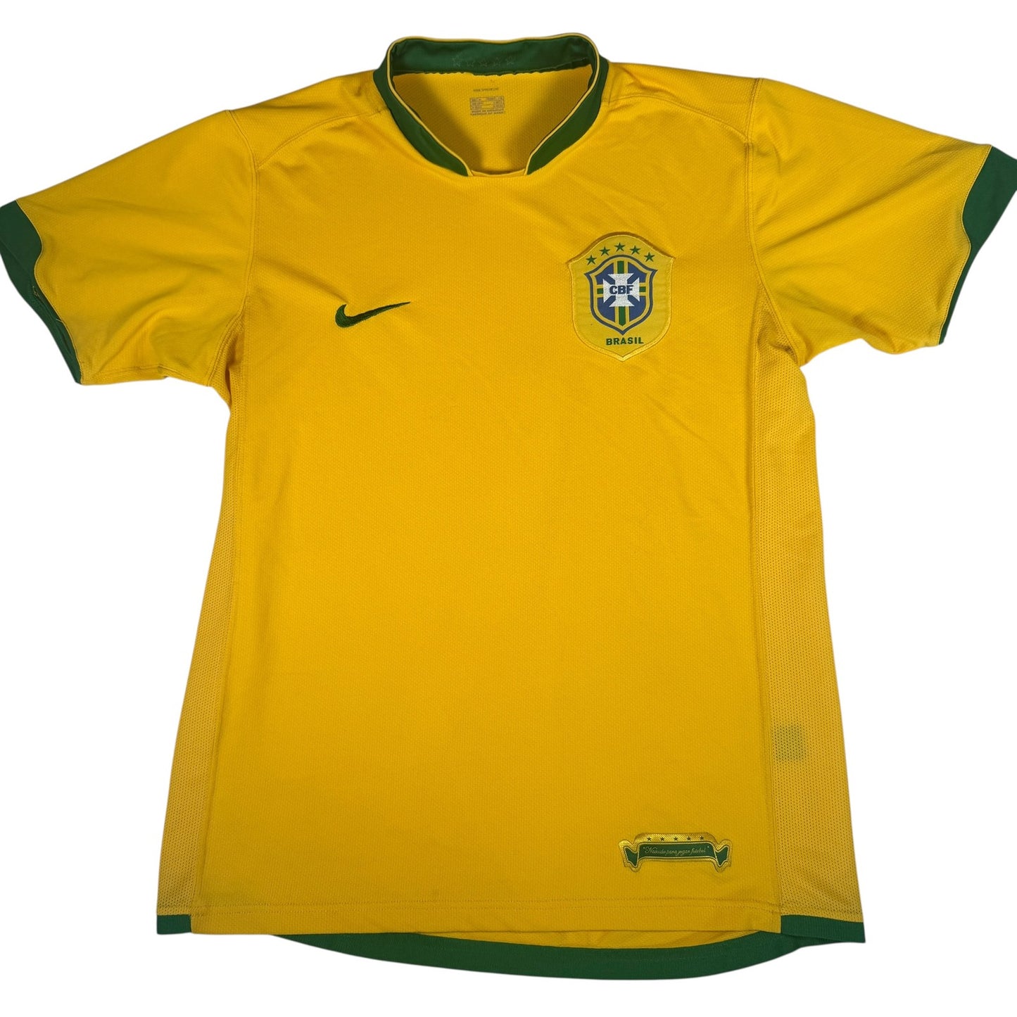 Brazil 2006/2007/2008 Home Football Shirt  Medium