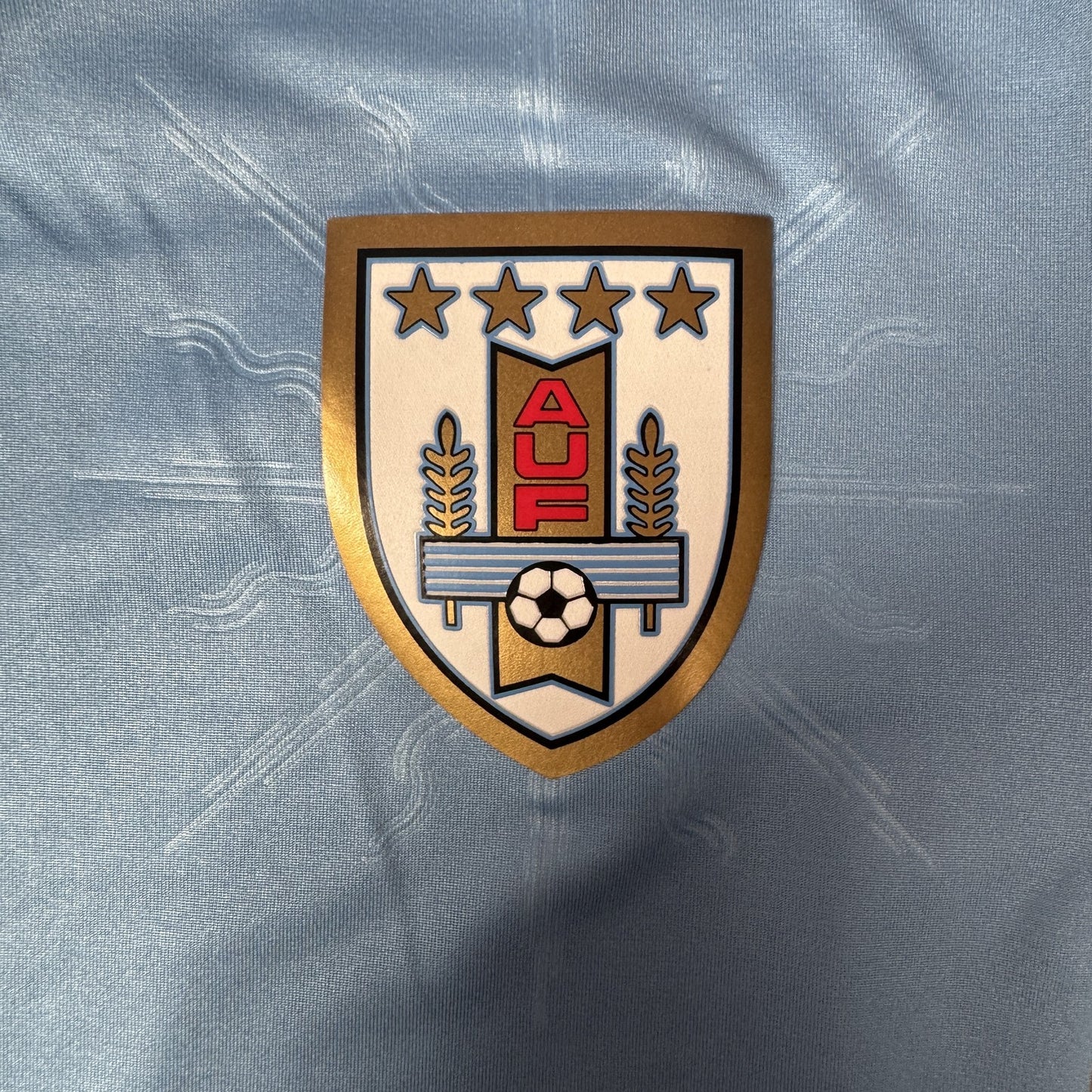 Uruguay 2014/2015 Home Long Sleeve Player Football Shirt  XXL 2XL