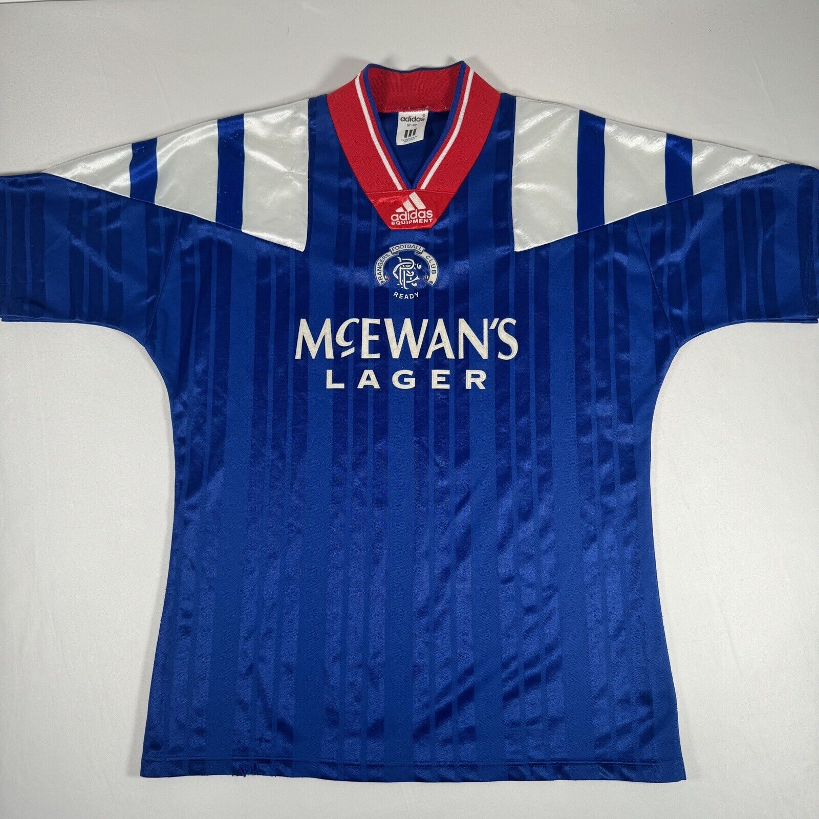 rangers 1992 1993 1994 home football shirt men s medium2