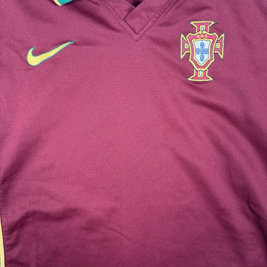 Portugal 1997/1998 Home Football Shirt  Men’s Medium - Football Shirt Kingdom