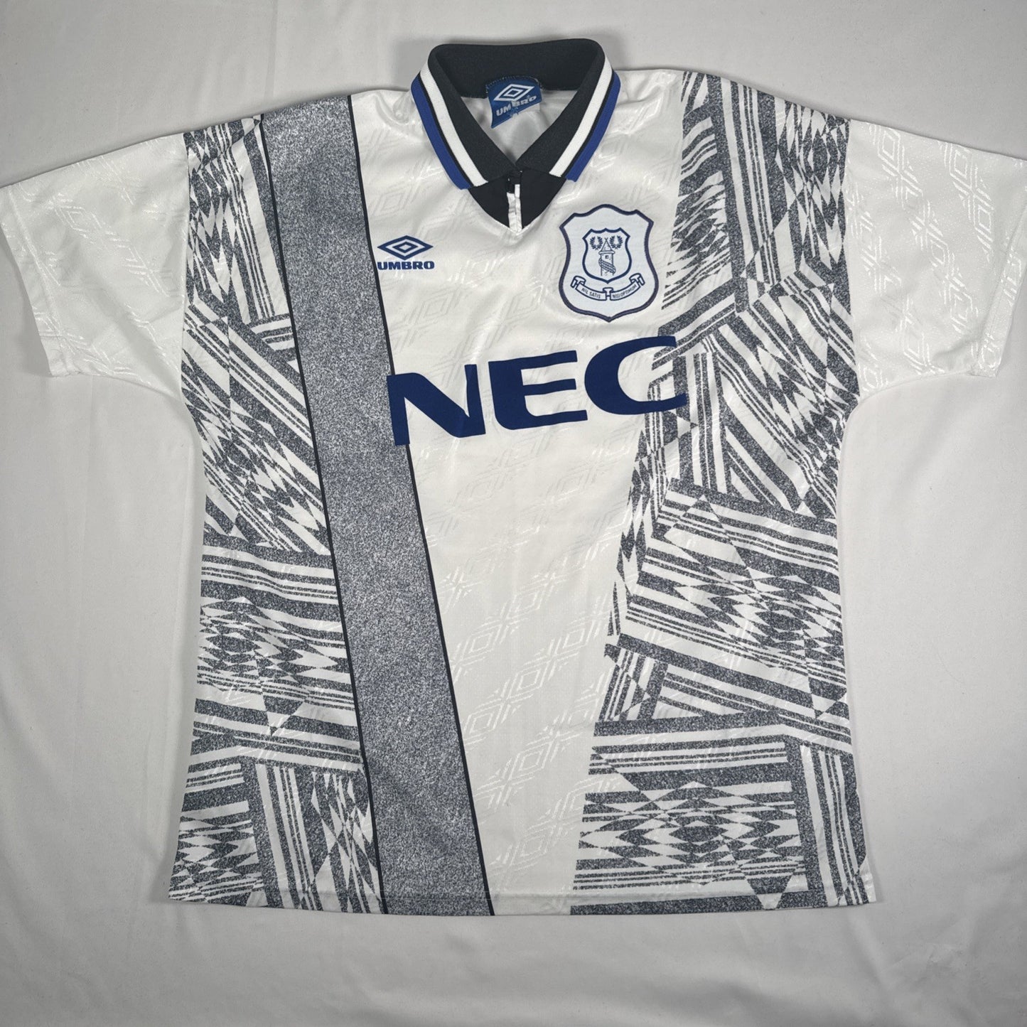 everton 1994 1995 away football shirt xl 12