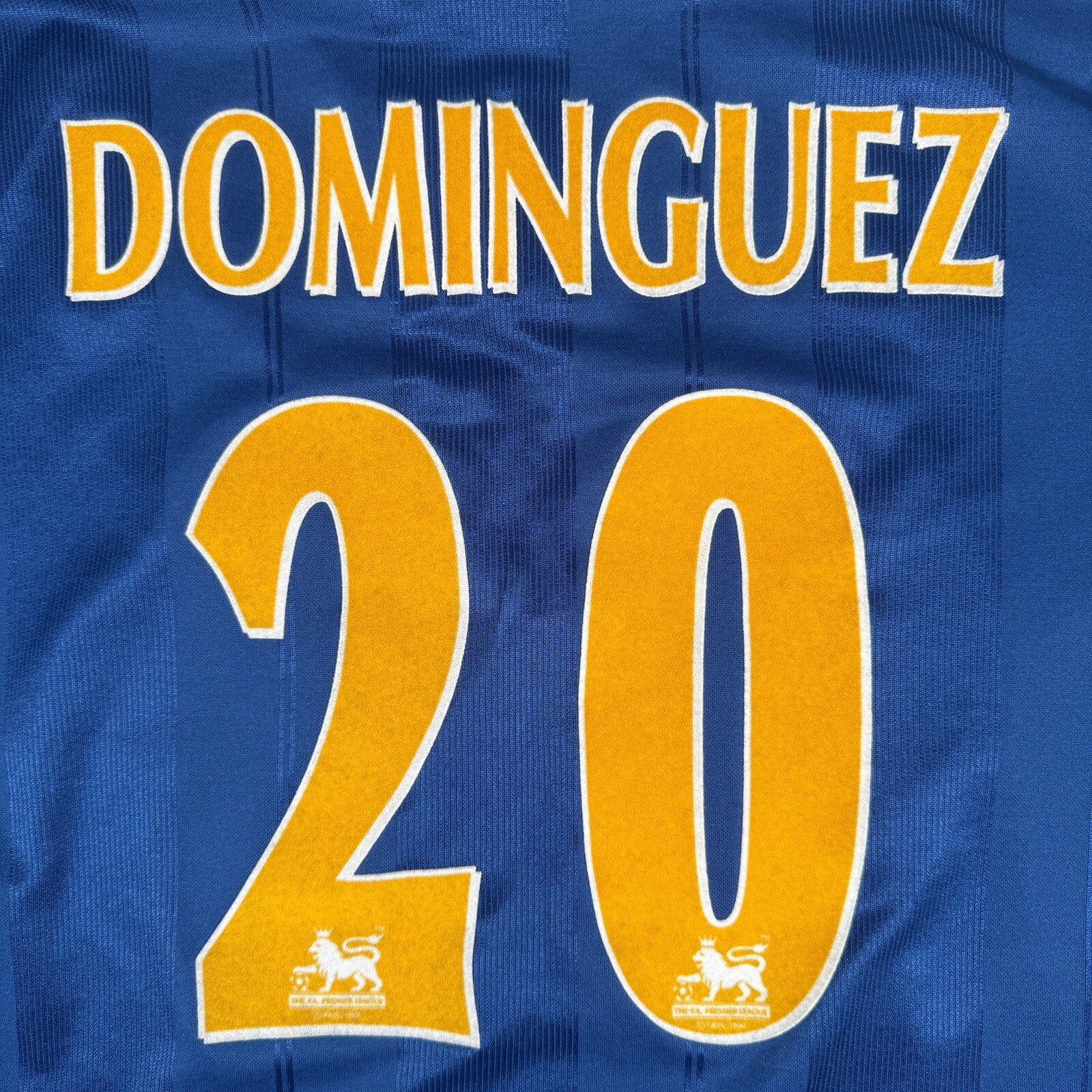 dominguez tottenham hotpsur 1997 1998 away football shirt small1