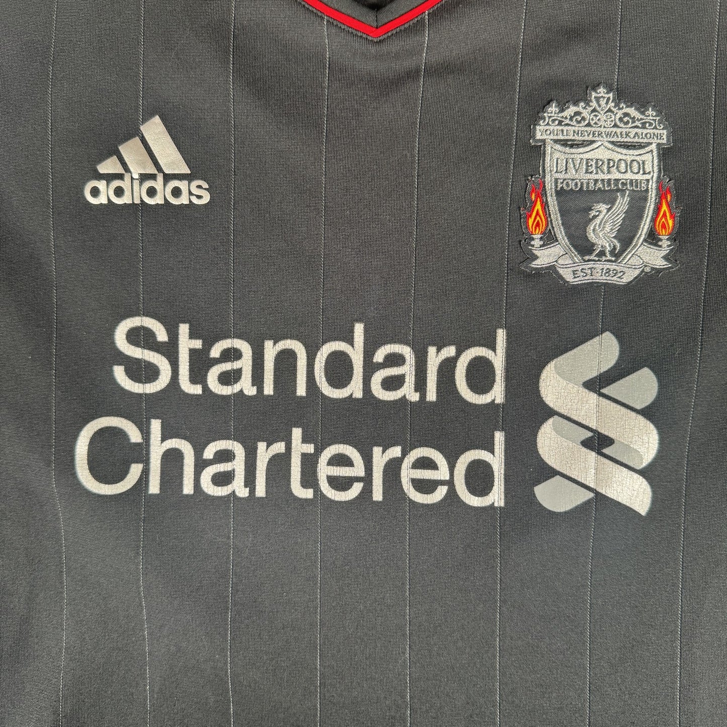 Liverpool 2011/2012 Away Football Shirt  Large