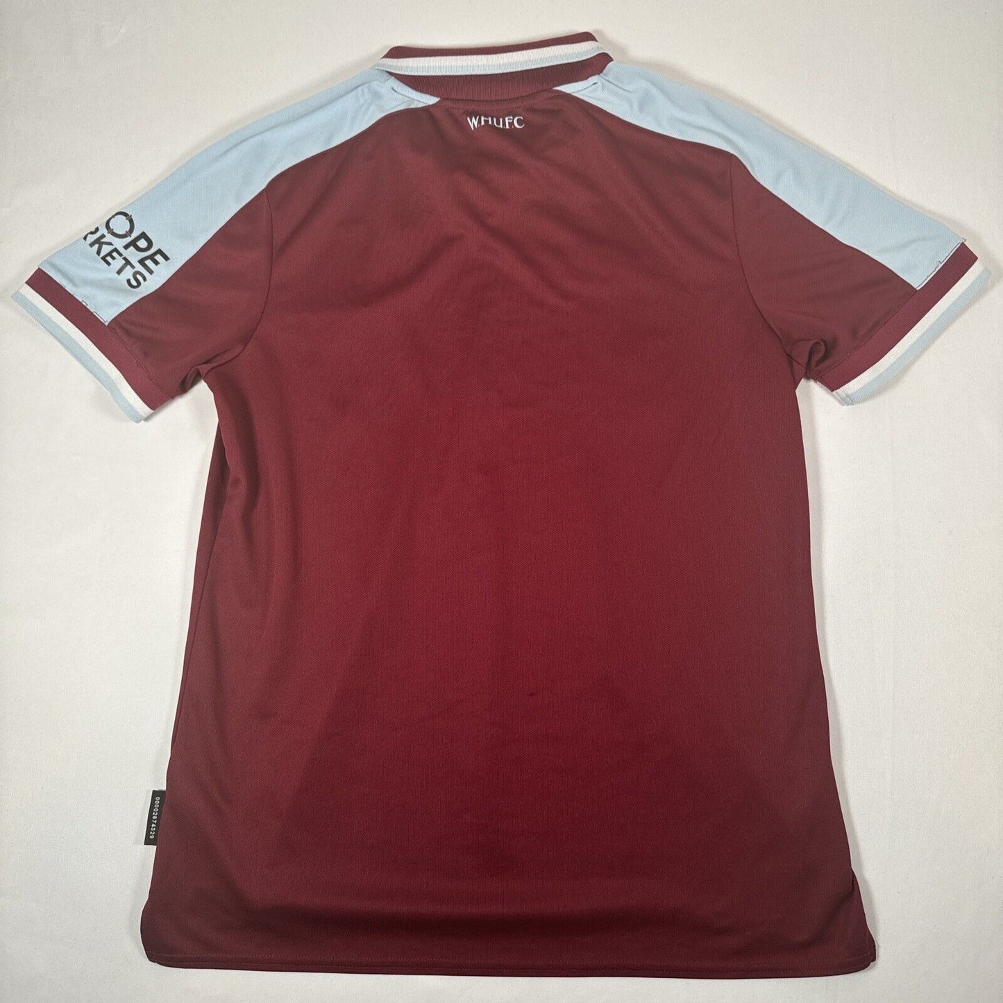 West Ham United 2021/2022 Home Football Shirt   Large