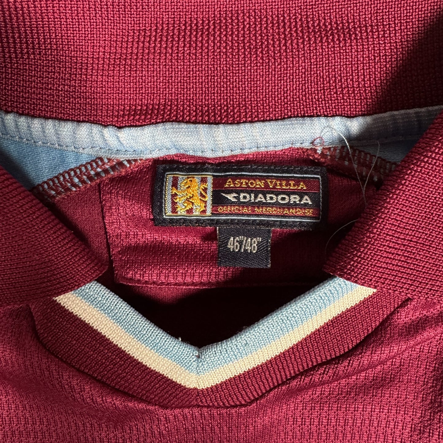 Aston Villa 2000/2001 Home Football Shirt  XL