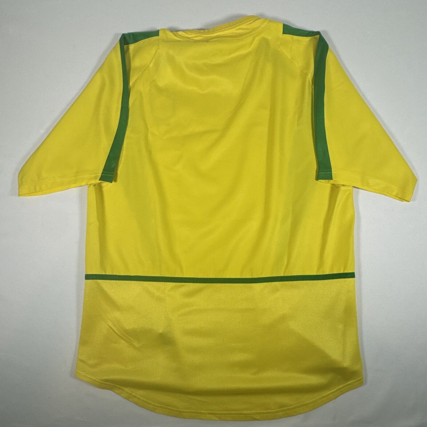 brazil 2002 2003 2004 home football shirt men s medium3