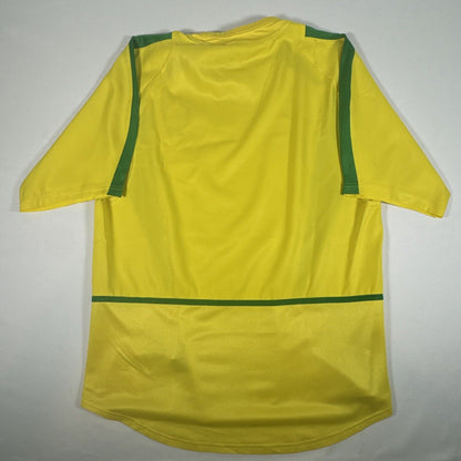 brazil 2002 2003 2004 home football shirt men s medium3