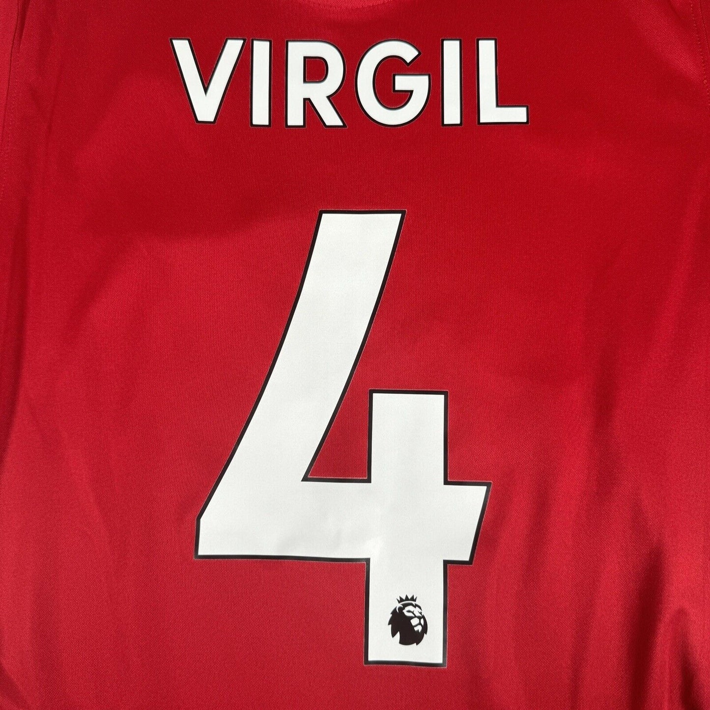 VIRGIL 4 Liverpool 2020/2021 Home Football Shirt  Small - Football Shirt Kingdom