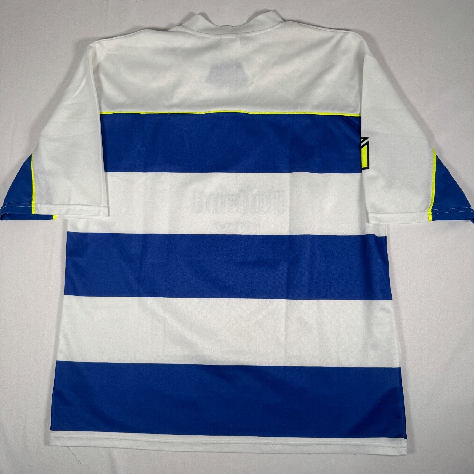 qpr queens park rangers 1989 1990 home football shirt large 13