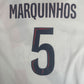 MARQUINHOS 5 PSG Paris Saint-Germain 2025/2026 Away Football Shirt Medium