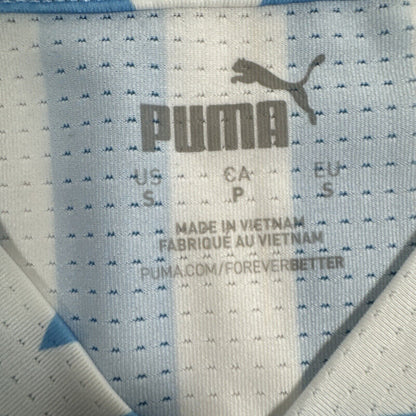 Manchester City 2022/2023 Pre Match Training Football Shirt Small