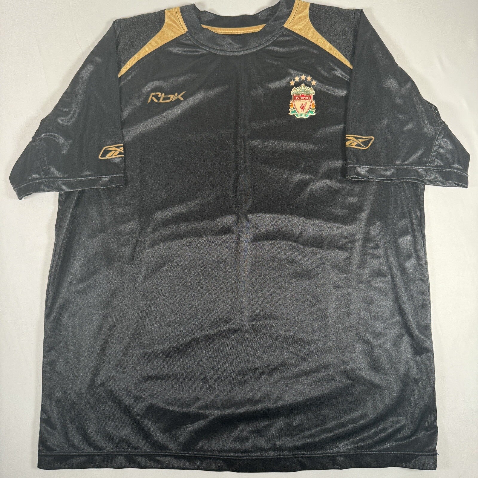liverpool 2005 2006 reebok training football shirt men s large2
