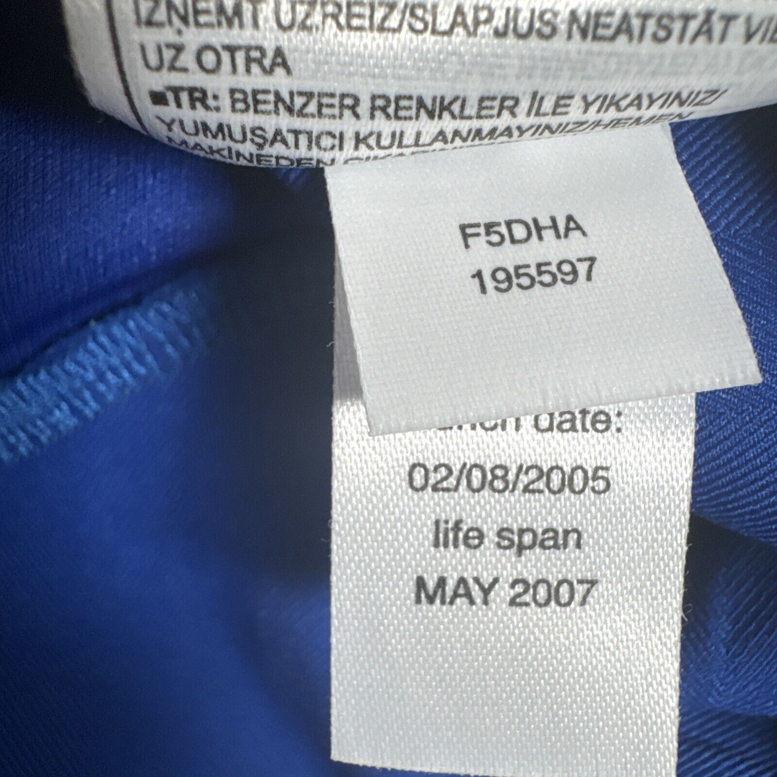 rooney 8 manchester united 2005 2006 away football shirt large 16