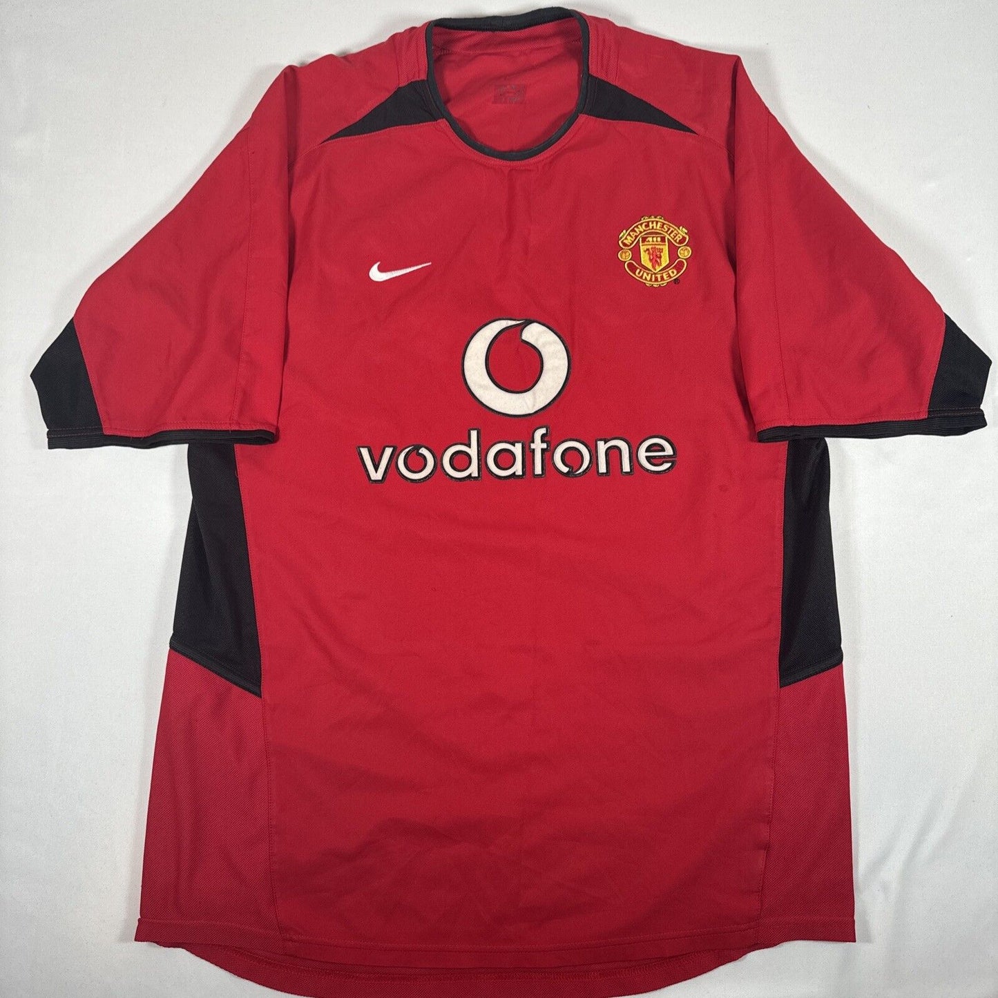 BECKHAM 7 Manchester United 2002/2003/2004 Home Football Shirt Medium