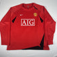 Manchester United 2007/2008 Training Football Shirt Men’s XL