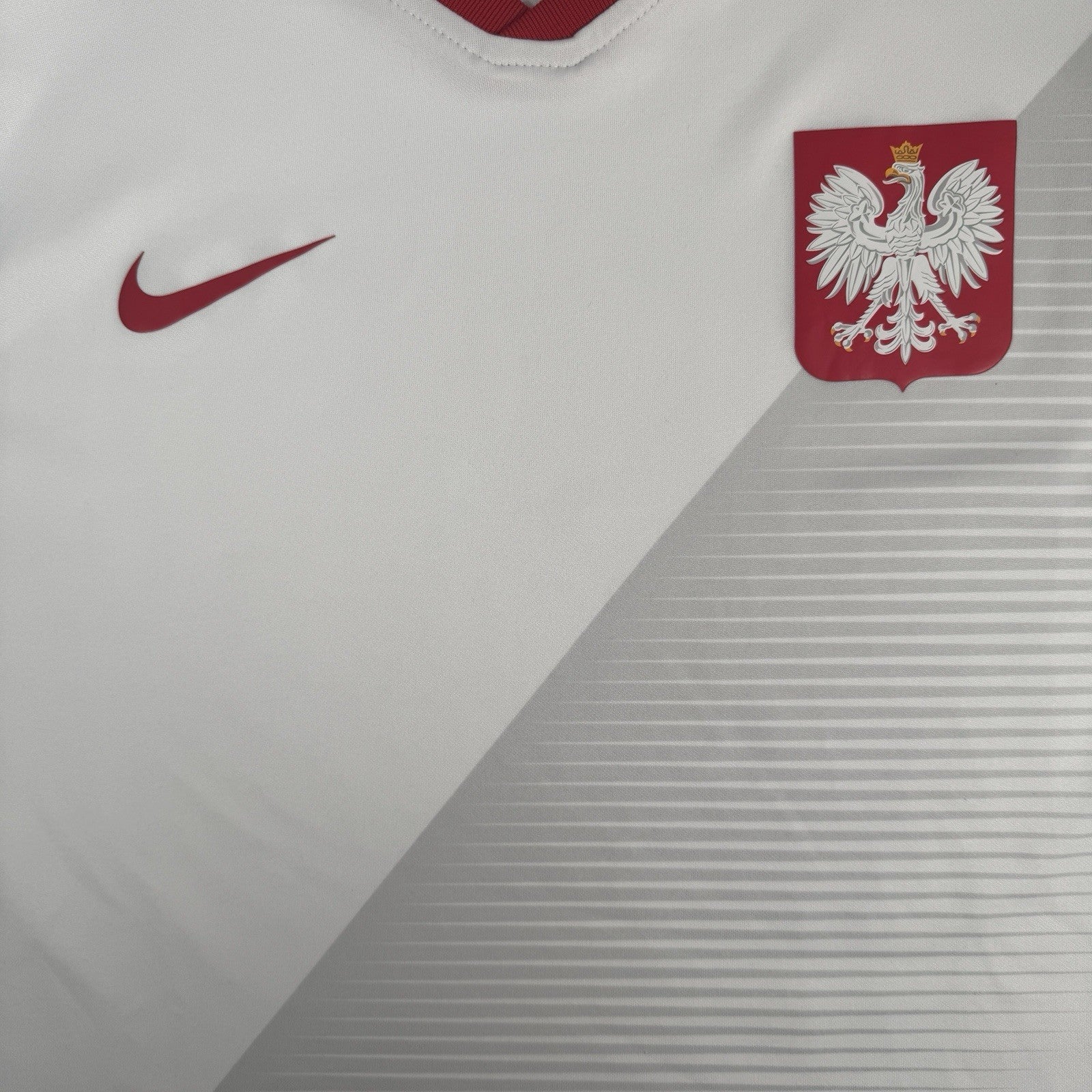 Poland 2018/2019/2020 Home Football Shirt  XXL - Football Shirt Kingdom