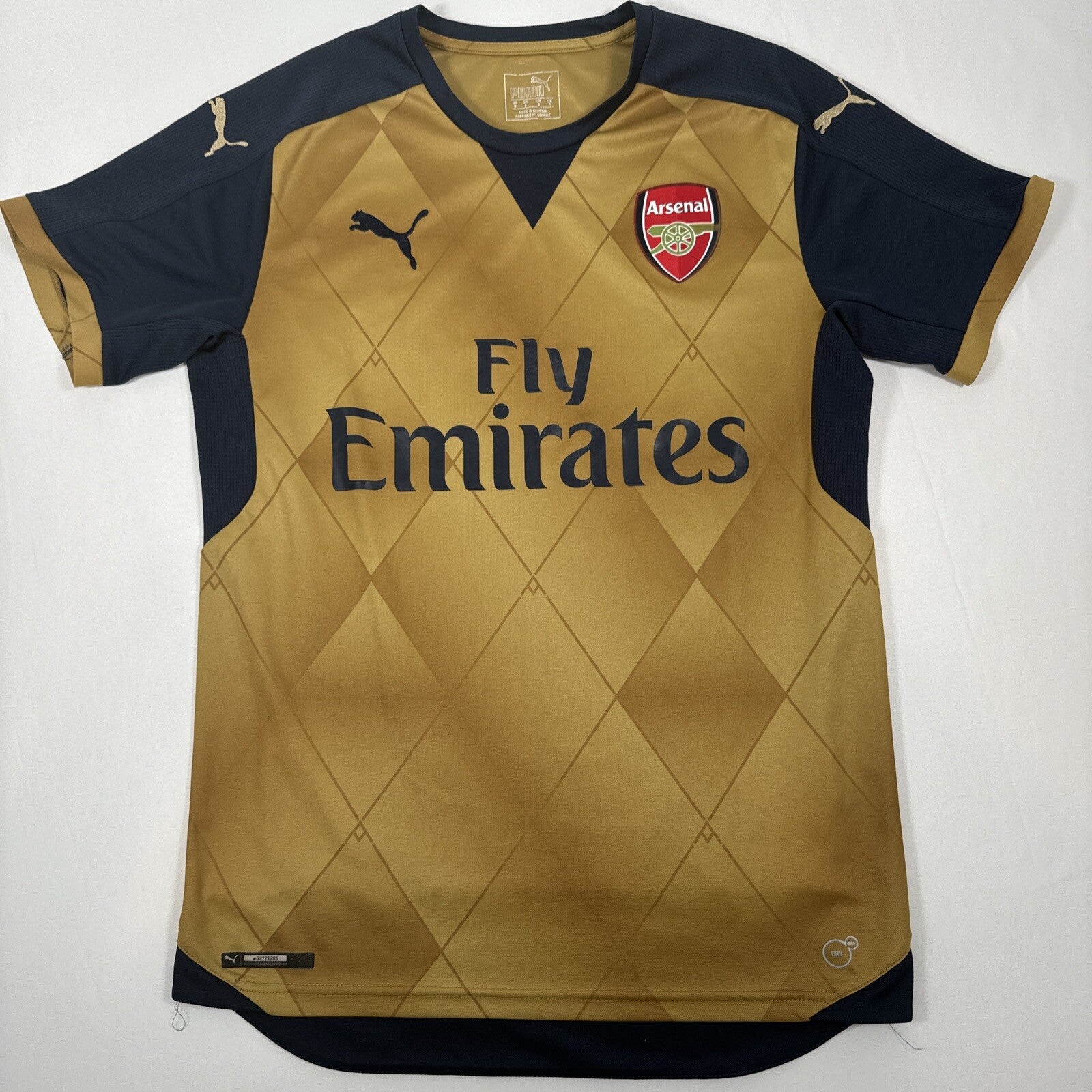 arsenal 2015 2016 away football shirt small2