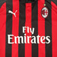 AC Milan 2018/2019 Home Football Shirt   XL - Football Shirt Kingdom