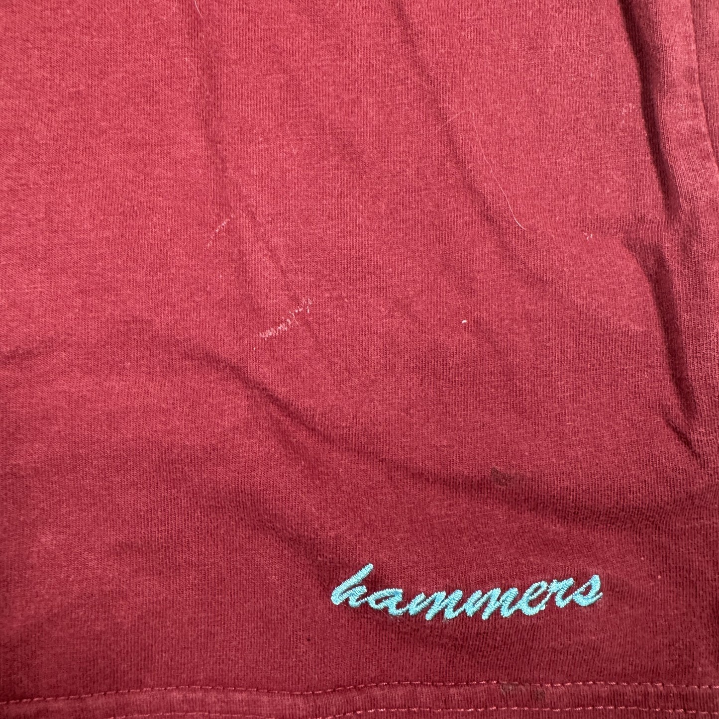 West Ham United Retro Leisure Home Football Shirt  Large