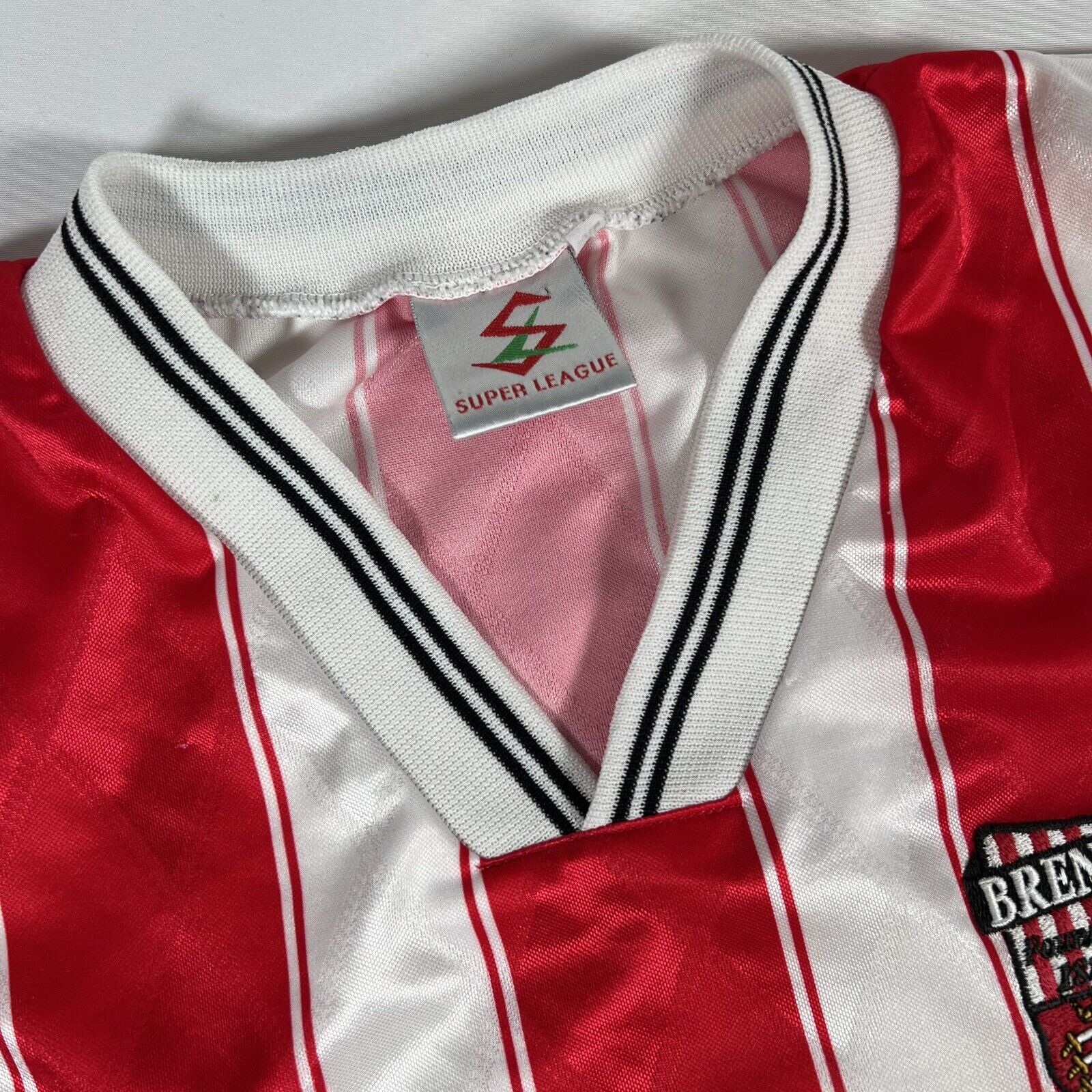 brentford 1998 1999 2000 home football shirt men s xl4