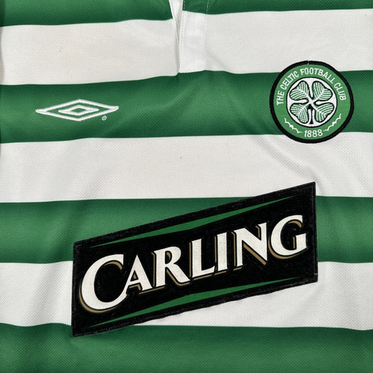 Celtic 2003/2004 Home Football Shirt Men’s Small - Football Shirt Kingdom