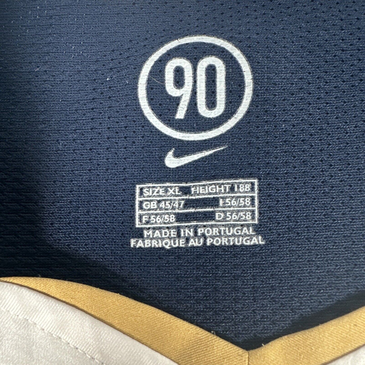 portugal 2004 2005 2006 away football shirt xl4