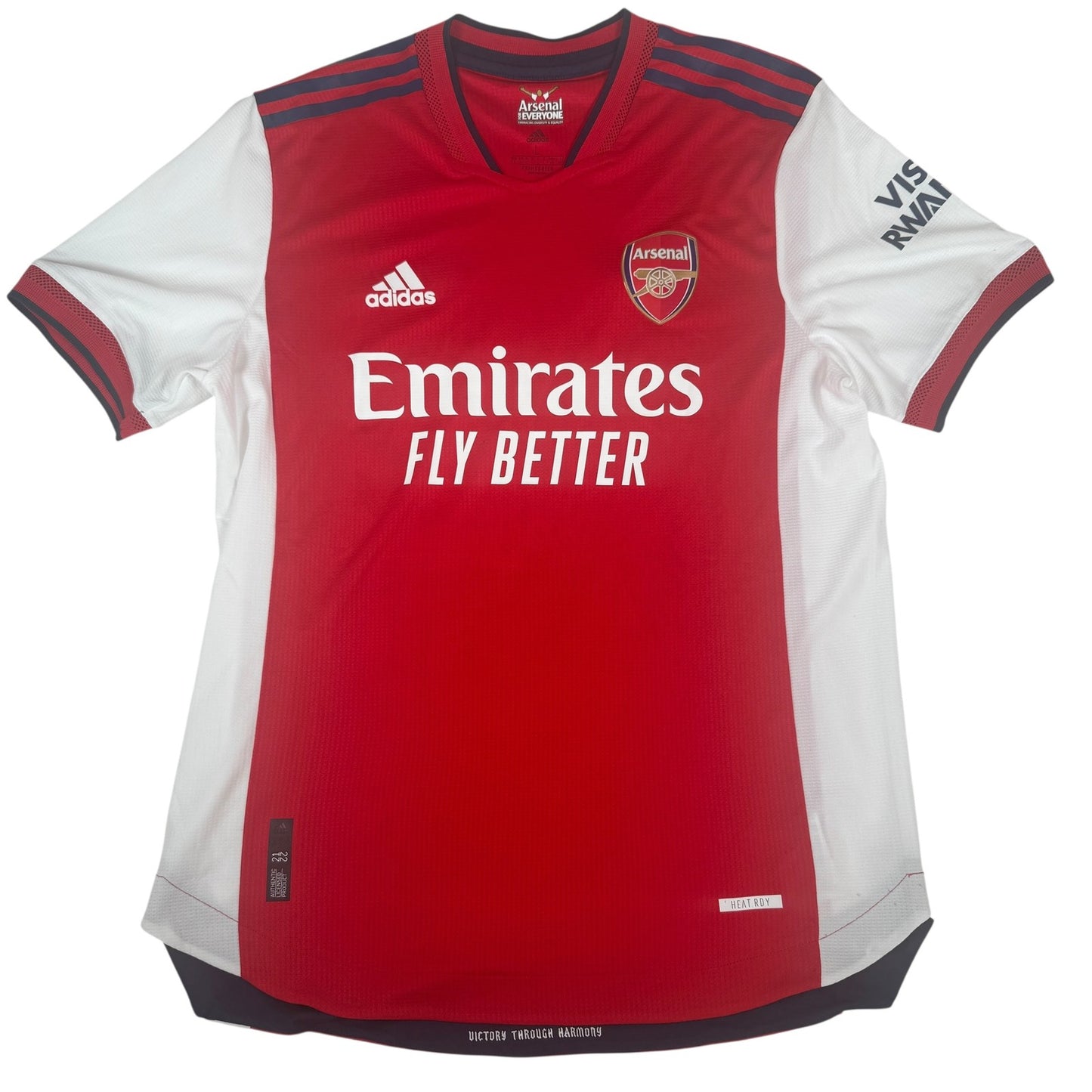 Arsenal 2021/2022 Home Player Spec Football Shirt  Large
