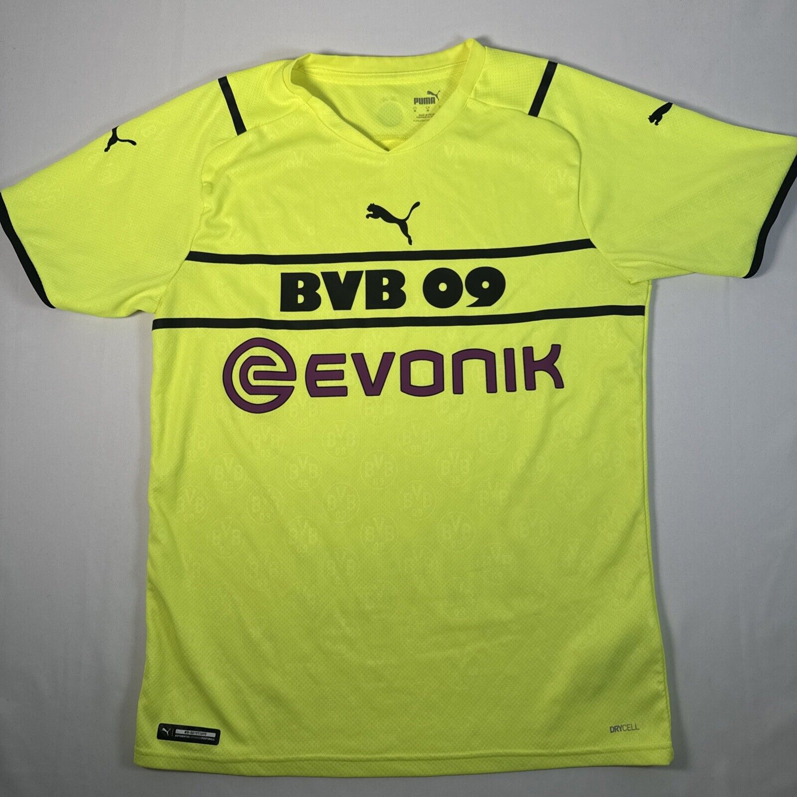 borussia dortmund 2021 2022 cup home football shirt men s medium2