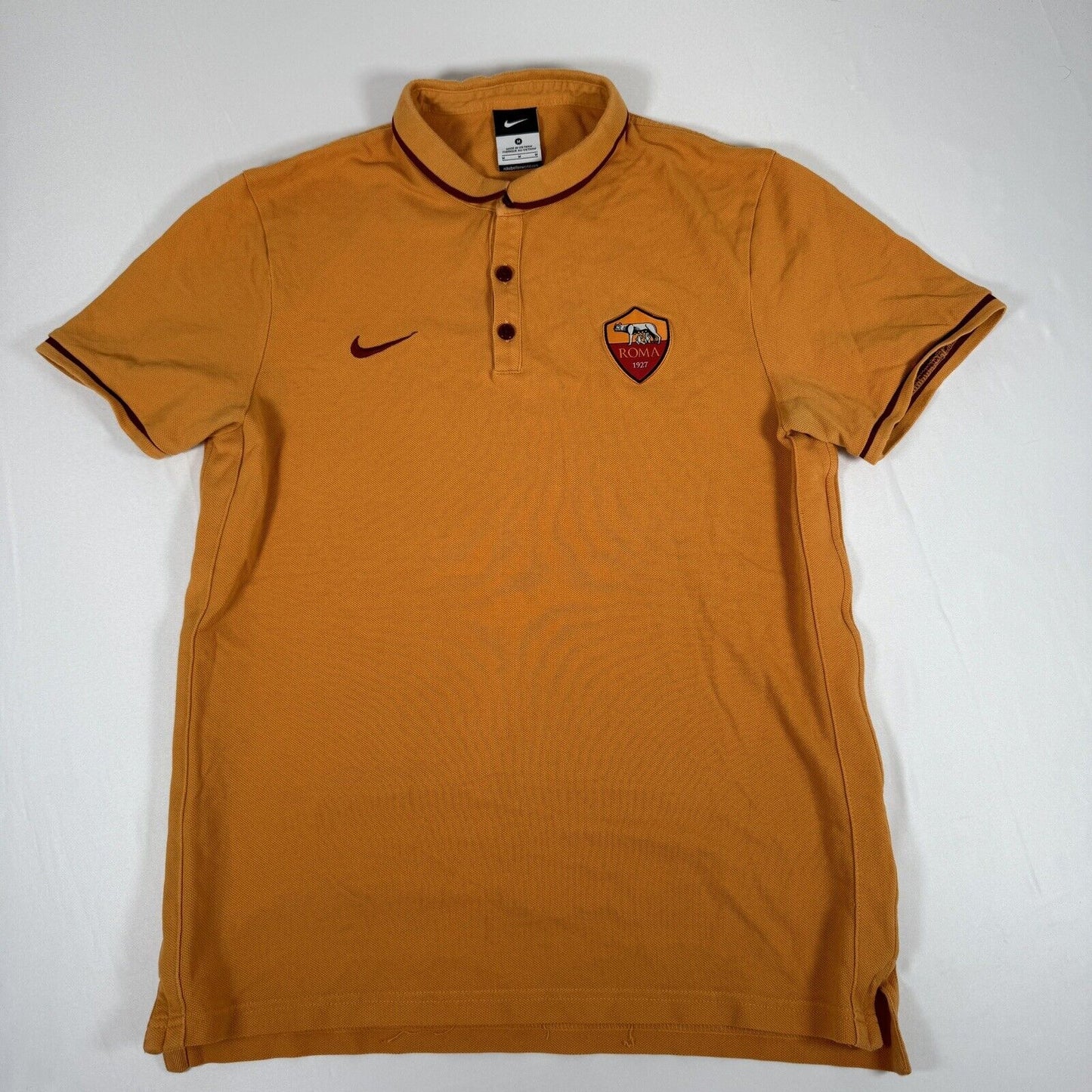 roma 2014 2015 polo football shirt men s medium2