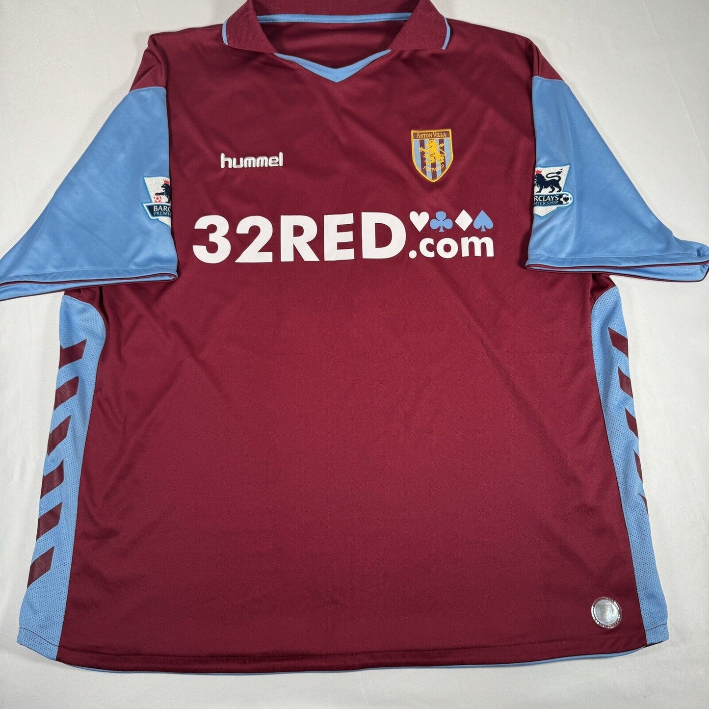 petrov 11 aston villa 2006 2007 home football shirt men s xxxl3