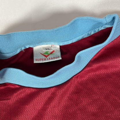 burnley 2000 2001 home football shirt men s xl4
