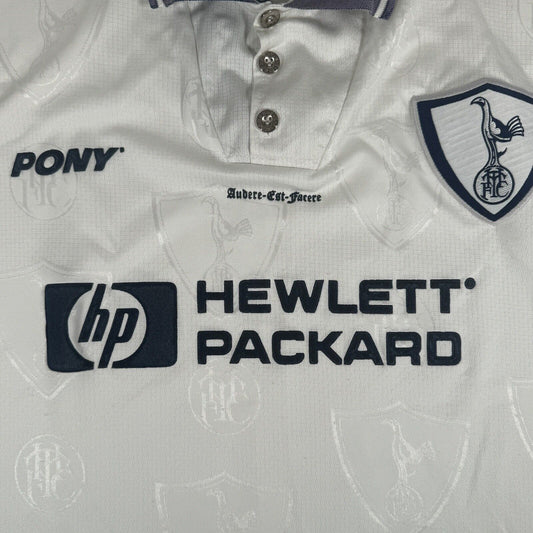 Tottenham 1995/1996/1997 Home Football Shirt Men’s Medium - Football Shirt Kingdom